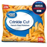 Papas Fritas Congeladas Crinkle Cut 907 G Great Value