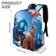 thumbnail image 3 of Cadetes Mecánicos-theme Backpack, Campus style schoolbag Bookbag with Adjustable Shoulder Straps And Large Zip Compartment, Unisex Travel Bags.42x30x15cm, 3 of 6