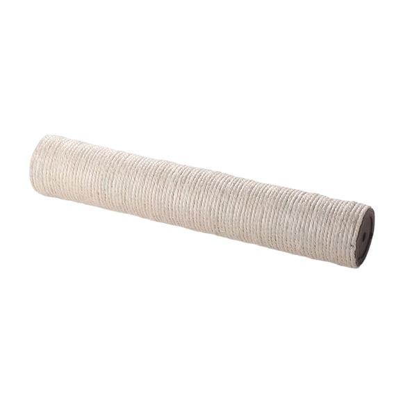 Pet Scratch Post Refill Poste Interactivo Juguete Sofá Muebles Protector Durable DIY Cat scratching Reemplazo para Indoor Kitten Kitty , blanco 40cmx8cm