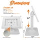 thumbnail image 2 of Soporte de seguridad para tableta Pyle PSPADLK18 para iPad Blanco, 2 of 3