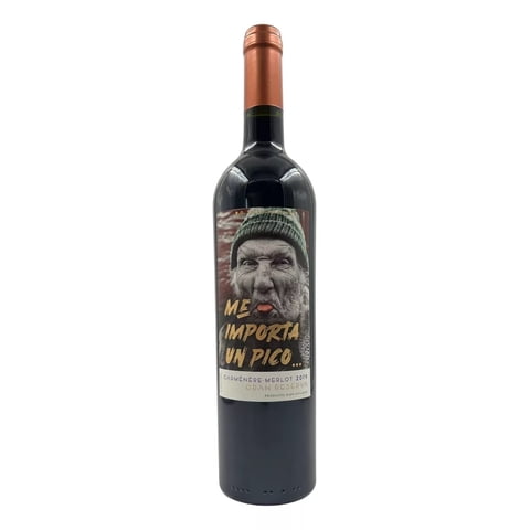 Vino Me Importa Un Pico Gran Reserva Carmenere Merlot