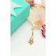 thumbnail image 1 of Piercing Ombligo Navel 10 Mm Titanio Astm F136 G23 Triada Dorado, 1 of 5