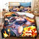 thumbnail image 1 of Anime Flare Shiranui Bedding Set,Duvet Cover Bed Set Quilt Cover Pillowcase, Boys Girls Adults Bed Sheets, 1 of 5