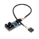 thumbnail image 5 of Adaptador De Puerto De Cable USB De Interfaz De Encabezado USB De 9 Pines Para Placa Base De Computadora 1 A 2 Cables, 5 of 5