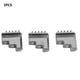 thumbnail image 2 of Par de 3 mandriles de mordaza interna K11-80, autocentrantes, para torno de metal, herramienta de procesamiento de metal, 2 of 8
