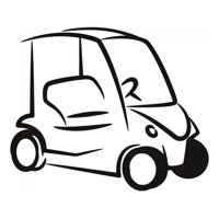 Rienda Libre Graphics - Decomural Golf Buggy Golf Course Ws-17523