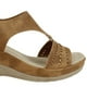 thumbnail image 4 of Sandalia New Walk Emma Confort Camel, 4 of 5
