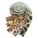 thumbnail image 5 of 5x Patrón De Leopardo Cinta De Terciopelo Costura Cordón Ajuste Cinta Flocado Cinta 2 5 Cm, 5 of 5