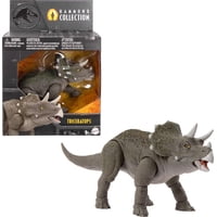 Figura De Acción Mattel Jurassic World Triceratops Juvenil