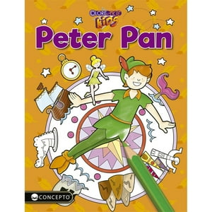 Latinbooks - Libro Colore- Arte Kids - Peter Pan