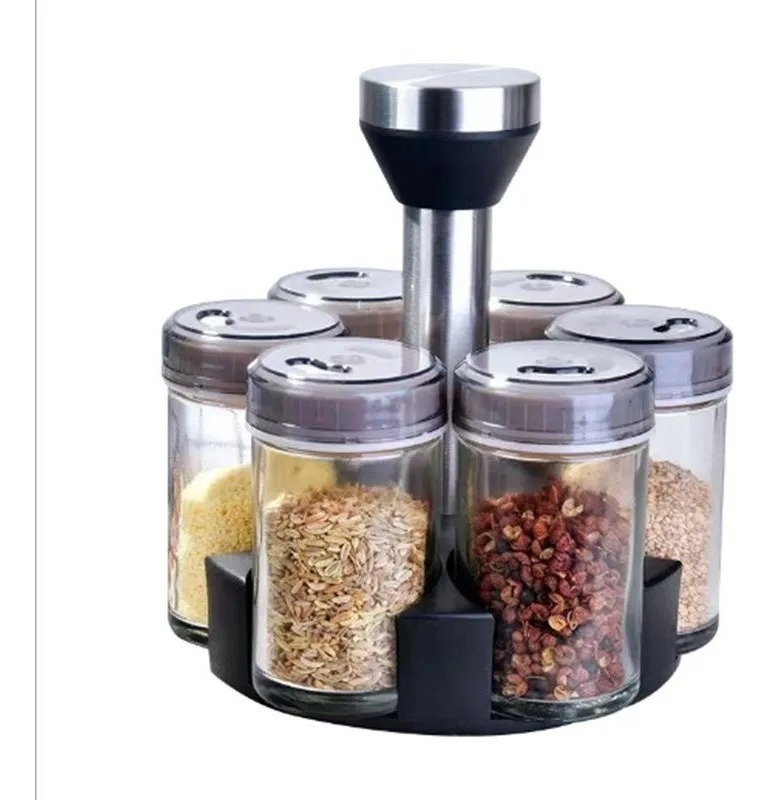 Genérico - Especiero Organizador Giratorio Pimentero Condimentos