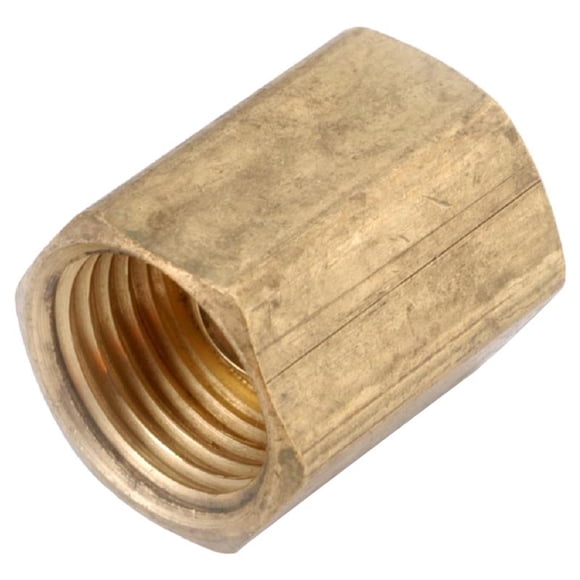 Brass Union Anderson Metals de 1/4 pulgadas Inverted Flare (paquete de 5)