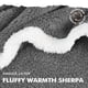 thumbnail image 4 of Sudadera con capucha Tirrinia Oversized Fluffy Sherpa para adulto, 4 of 7
