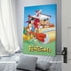thumbnail image 3 of Los Picapiedra Cuadro decorativo colgante - Arte de pared - Póster enmarcado - Decoración de pared - Regalos para familia, amigos y aficionados 20*30 cm, 3 of 6