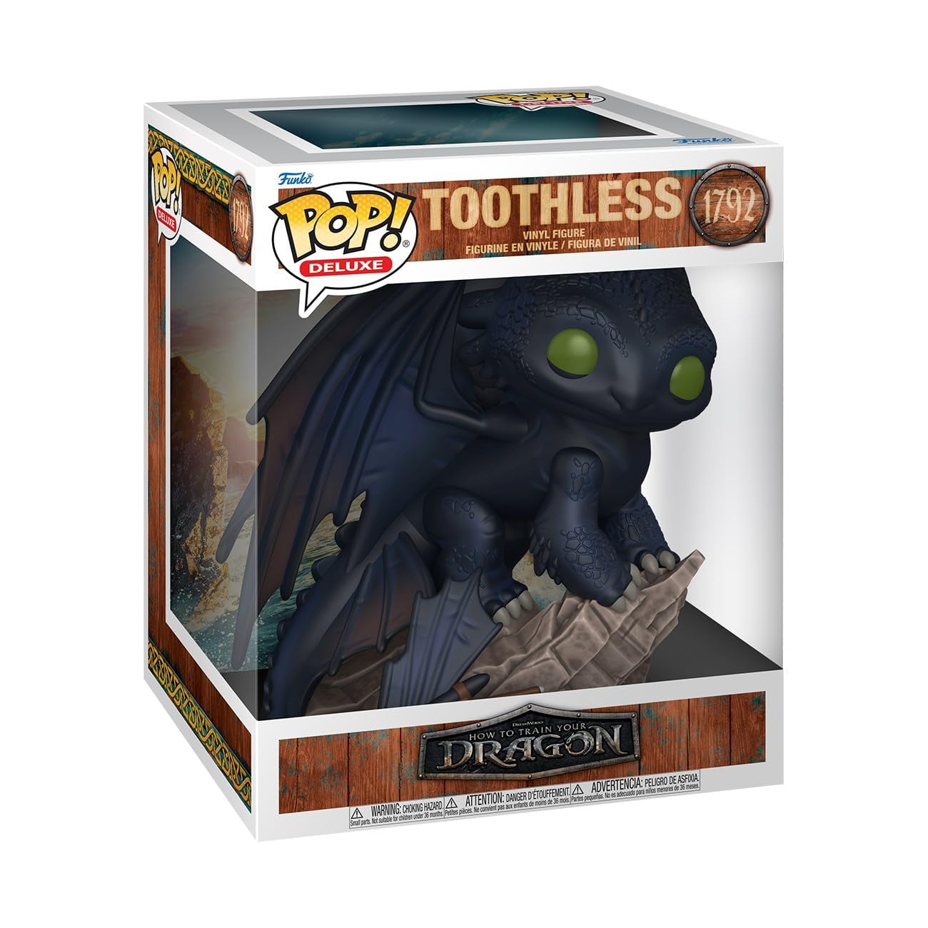 Figura Coleccionable Funko Pop Deluxe Cómo Entrenar A Tu Dragón