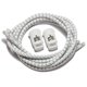 thumbnail image 1 of Cordón elástico IBUNGEE LACES 86 cm Reflectante Blanco, 1 of 6