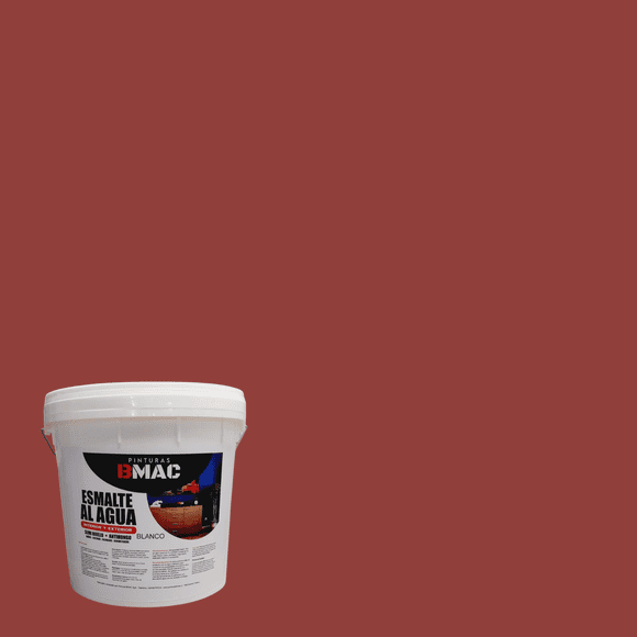 Esmalte Al Agua Rojo Colonial Semibrillo Tineta 4g