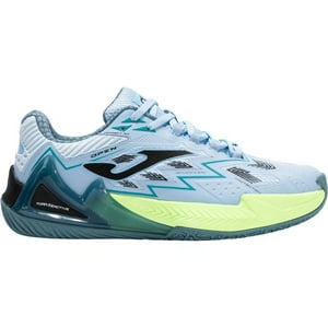 Zapatilla Pádel Hombre Open Celeste Flúor Joma