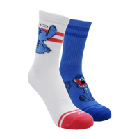 Top - Calcetines Largos Mujer Algodón Pack 2 Stitch C3