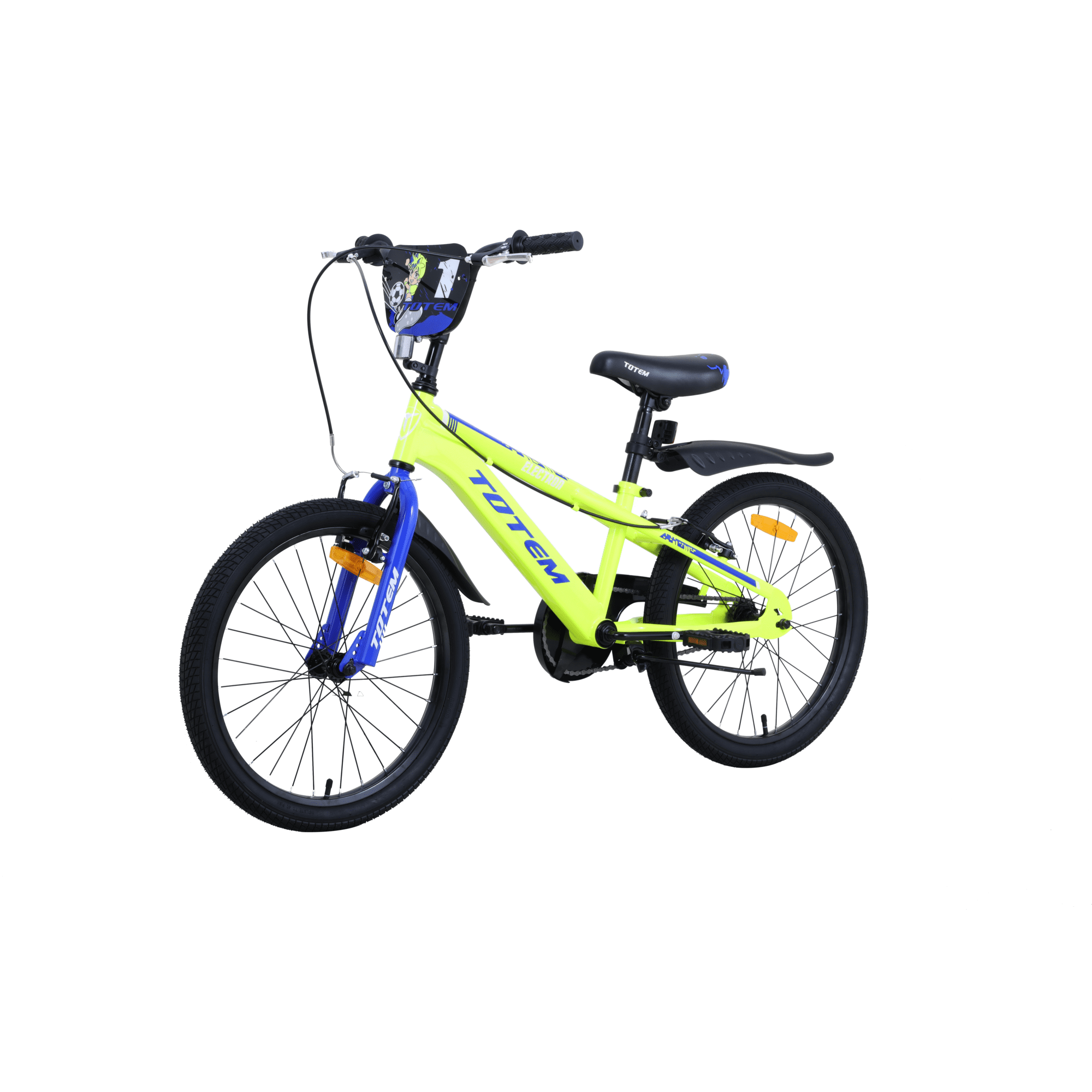 Bicicleta Totem Infantil Aro 20 Electron Amarillo