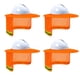 thumbnail image 1 of Hard Hat, parasol LIZMOF, visera de alta visibilidad, naranja, paquete de 4, 1 of 5