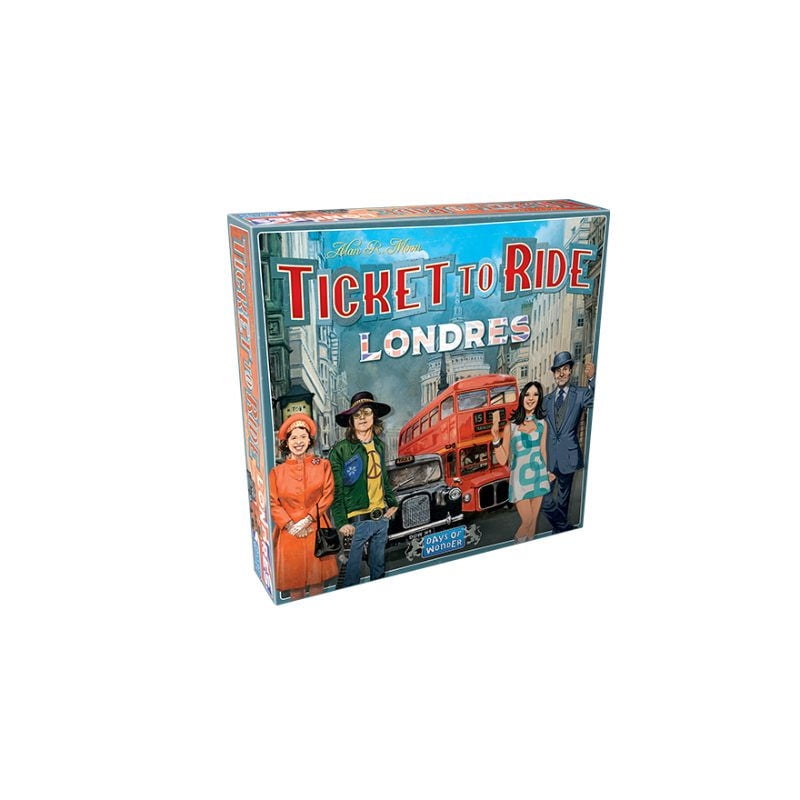 Asmodee - Juego De Mesa Ticket To Ride Londres.