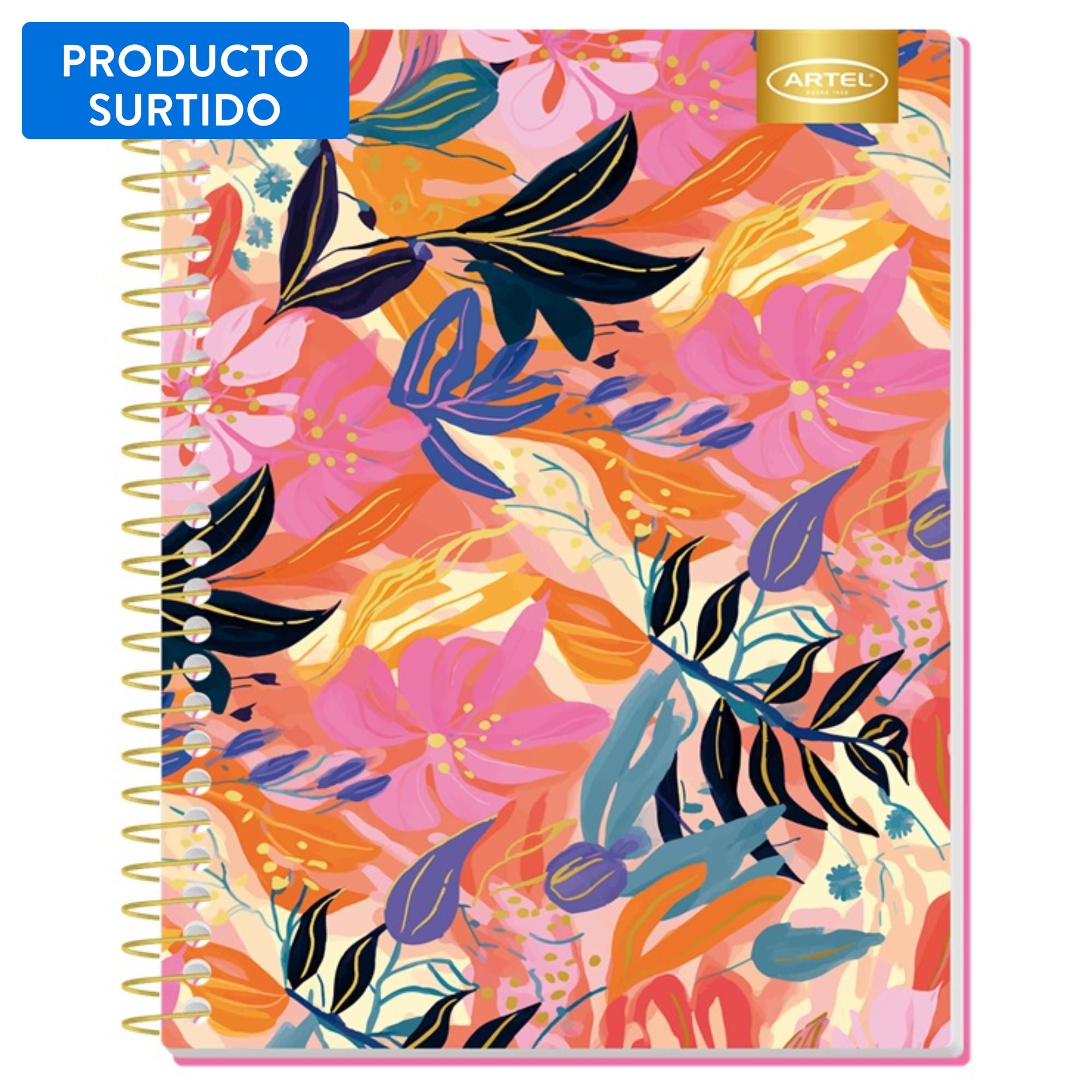 Cuarderno Especial 150 Hj. Floral Artel