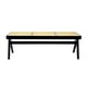 thumbnail image 3 of Banca Levin madera y rattan 46x135x40, 3 of 6