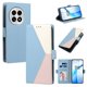 thumbnail image 1 of Funda Libro Tricolor para OnePlus 13 con Ranuras para Tarjetas, Azul Claro, 1 of 6