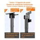thumbnail image 4 of Soporte De Techo Para Tv 32 A 70 Pulgadas Mueble Reclinable Regulable Pantalla Led Lcd Plasma Vesa Acero Brazo Extensible Inclinable Angulo Ajustable Base Colgante Aereas Figoimport, 4 of 9