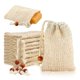 thumbnail image 1 of Bolsas de Sisal para Ahorrar Jabón CllyCnny Pack de 10 (14,5 × 9,5 cm), 1 of 7