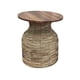 thumbnail image 1 of Mesa De Centro Auxiliar Tejida Bambu Madera Decoración 50cm, 1 of 2