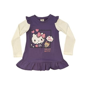 Polera Niña Hello Kitty Violeta 6