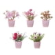 thumbnail image 1 of 5 Piezas Flores Artificiales en Maceta Centros de Mesa Pequeños Y Flores de Plástico con Diseño Creativo Que No Se Marchita Adecuado para La Decoraci Estilo B, 1 of 5