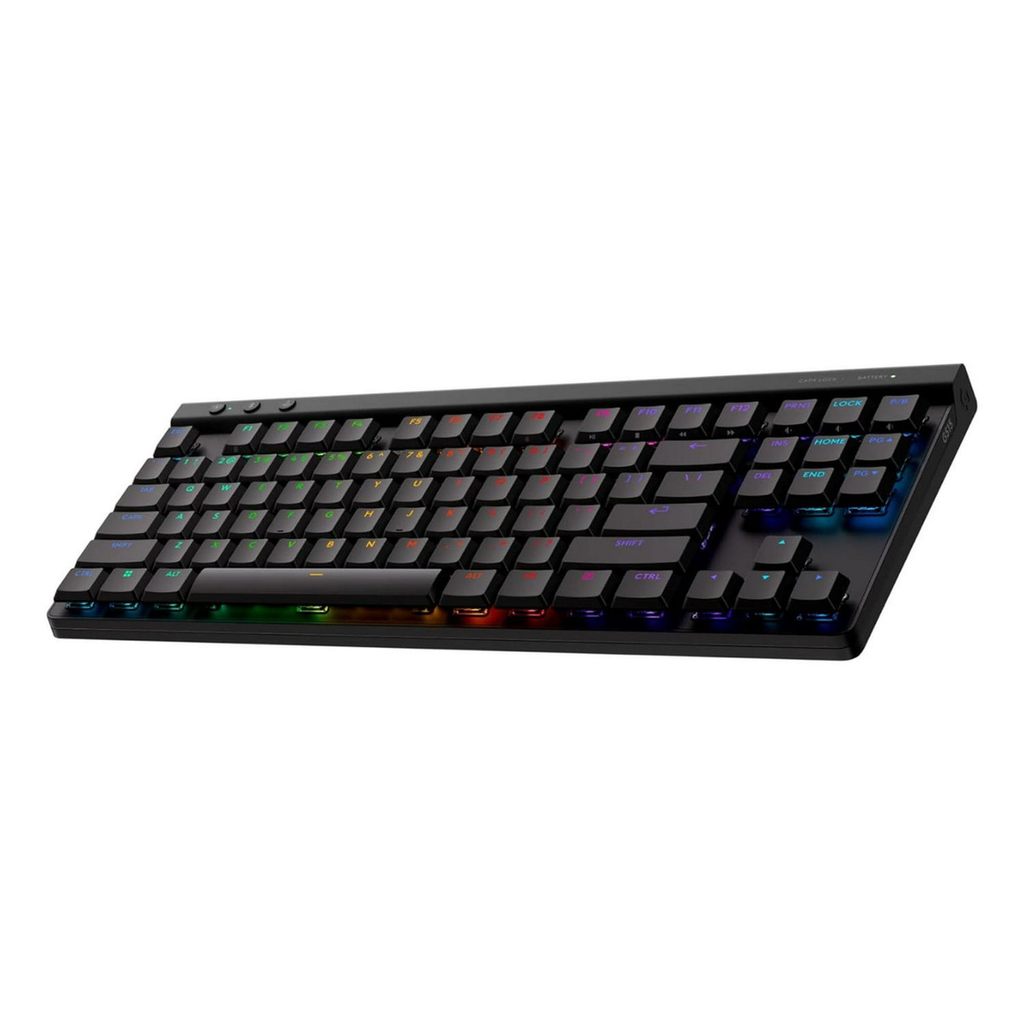 Teclado Logitech G G515 Tkl Lightspeed/ Gamer Neg Rgb Inglés Negro No Aplica