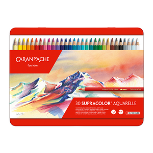 Caran D'Ache - Lápices Acuarela Supracolor Caran D Ache 30 Colores