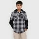 thumbnail image 2 of Camisa Niño Franela Check Gorro Negro Corona, 2 of 5