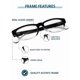 thumbnail image 2 of Lentes de Lectura KRT Distributions G502 Cristal Real +1.50, 2 of 6