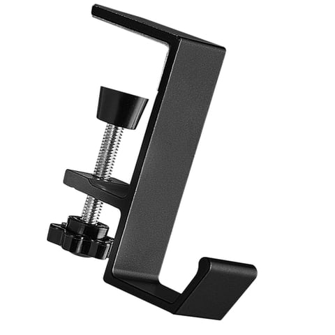 Bothyi - Percha Para Mochilas Escolares, Soporte Para Mesa, Percha Para Ropa De Estudiantes, Color Negro