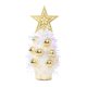 thumbnail image 1 of Árbol De Navidad De Mesa, Adorno Navideño, Manualidades Para Bares, Oficina, Decoración Del Hogar, Dorado, 1 of 5