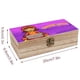 thumbnail image 2 of Chica Palabra Caja Organizadora de Madera Rústica, 2 of 6