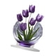 thumbnail image 3 of 2D acrílico Tulips Decoración Decoración Artesanía Collector Desktop Fulta de mesa de placa para el gabinete de escritorio Estante de la habitación de, 3 of 5
