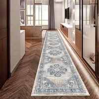 Alfombra Runner Youfortong Rus Para Pasillos Y Cocinas Blandas De 2 X 12 Pies