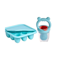 Genérica - Molde Para Helado Chupete Alimentario Bebes Azul