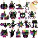 thumbnail image 1 of Crafts JOYIN Halloween Rainbow Scratch Art 72 unidades para niños, 1 of 9