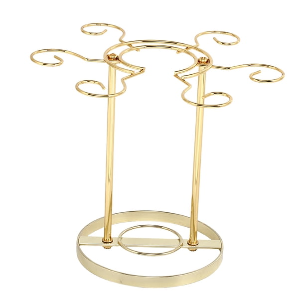Soporte Para Copas De Vino, Estante Para Copas De Cristal Para Encimera, Utensilios Para Bar De Cocina De Mesa, Aureate