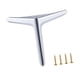 thumbnail image 3 of Patas De Muebles Resistentes Para Patas De Cama, Soporte Para Armarios, Muebles De TV, Estantes, Color Plateado, 3 of 3