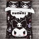thumbnail image 1 of Cartoon Anime Sanrio Kawaii Kuromi Bedding Set Quilt Duvet Cover Comforter Pillow Case Bedclothes Children Kid Boy Bed Bed Sheets, 1 of 5