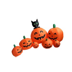 Bothyi - Decoración Inflable De Calabaza De Halloween Versátil De 2,3 M Para Fiestas En Interiores