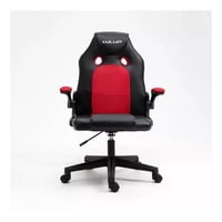 Creaprint - Silla Gamer Lvl Medium Up Color Rojo Y Negro